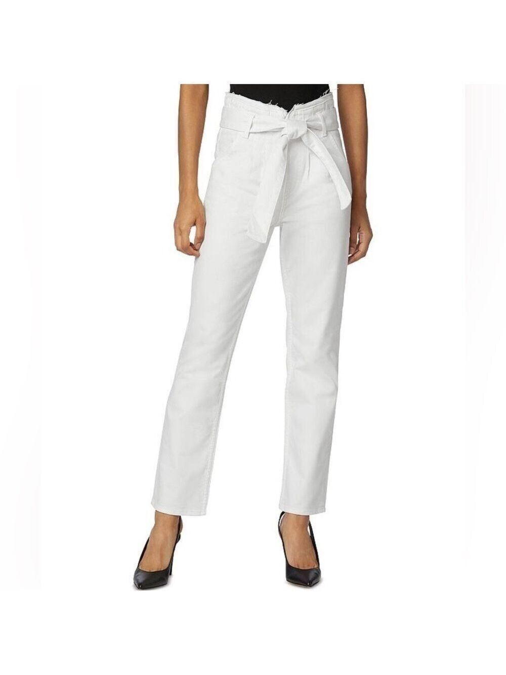 Hudson Remi High Rise Paper Bag Jeans Sz 24